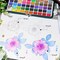 128 Color Watercolor Paint Set, 72 Regular, 44 Metal, 6 Macaron & 6 Fluorescent Colors, 1 Drawing Pen, 1 Water Brush Pen & Accessories with Portable Carrying Case for Beginners Professionals (128)